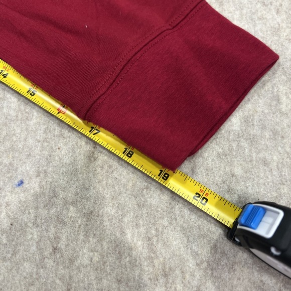 Torrid Classic Fit Long Sleeve Tee sz 3 Cotton blend Maroon NWOT - Picture 6 of 6